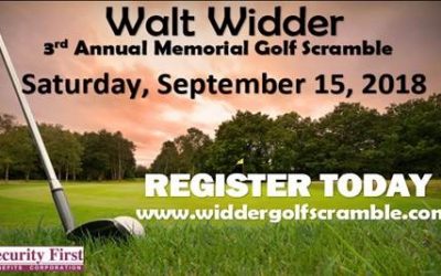 3rd Annual Walt Widder Memorial Scramble