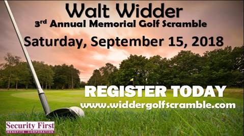 3rd Annual Walt Widder Memorial Scramble